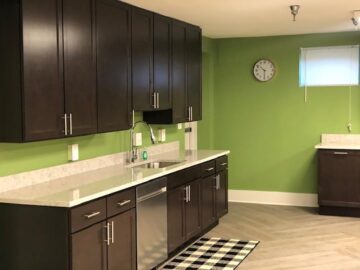 Parkwood Apartments kitchen area