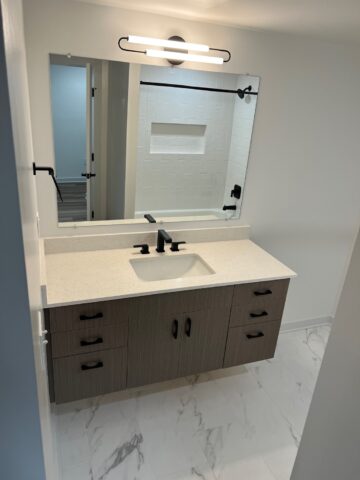 Crystal Towers bathroom vanity